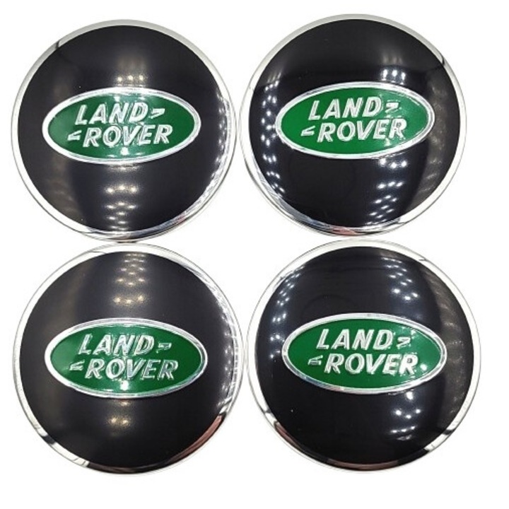 Set 4 capace jante, centrale Land Rover 62/47mm