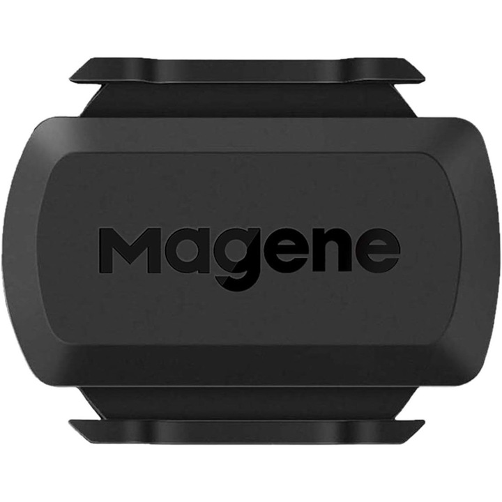 Senzor de viteza si cadenta pentru biciclete Magene S3+, wireless ANT+ si Bluetooth 4.0, rezistent la apa, 8.8g
