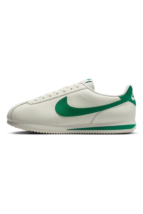 Nike Cortez borbetetes sportcipo, feher, zold, 10