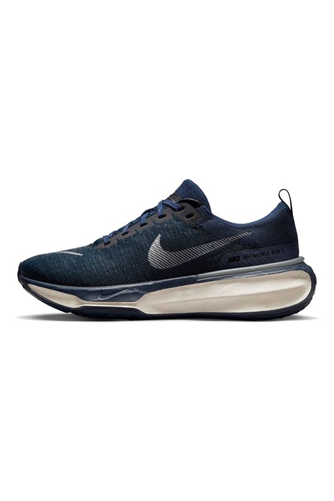 Nike, Pantofi pentru alergare Zoomx Invincible FK3, Negru/Bleumarin