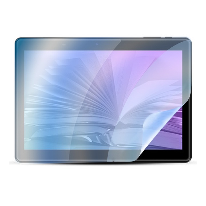 Folie de silicon Blue Guard OptiShield pentru Allview Viva H1003 LTE PRO, Anti-reflexii, Anti-soc, Rezistenta la zgarieturi, Filtru anti lumina albastra pentru protectia ochilor, Aplicare usoara, Transparent