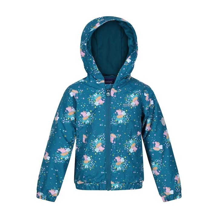 Regatta Muddy Puddle Kids Padded Jacket, Gulfstream, Kék