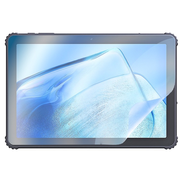 Folie de silicon Blue Guard OptiShield pentru Cubot Tab KingKong, Anti-reflexii, Anti-soc, Rezistenta la zgarieturi, Filtru anti lumina albastra pentru protectia ochilor, Aplicare usoara, Transparent