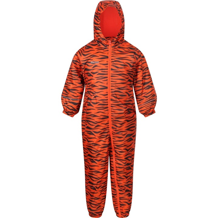 Regatta Splat II gyerek jelmez, Orange Blazezzzz, Narancssárga, 98 CM