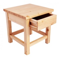Scaunel cu sertar 28x30x28cm natur