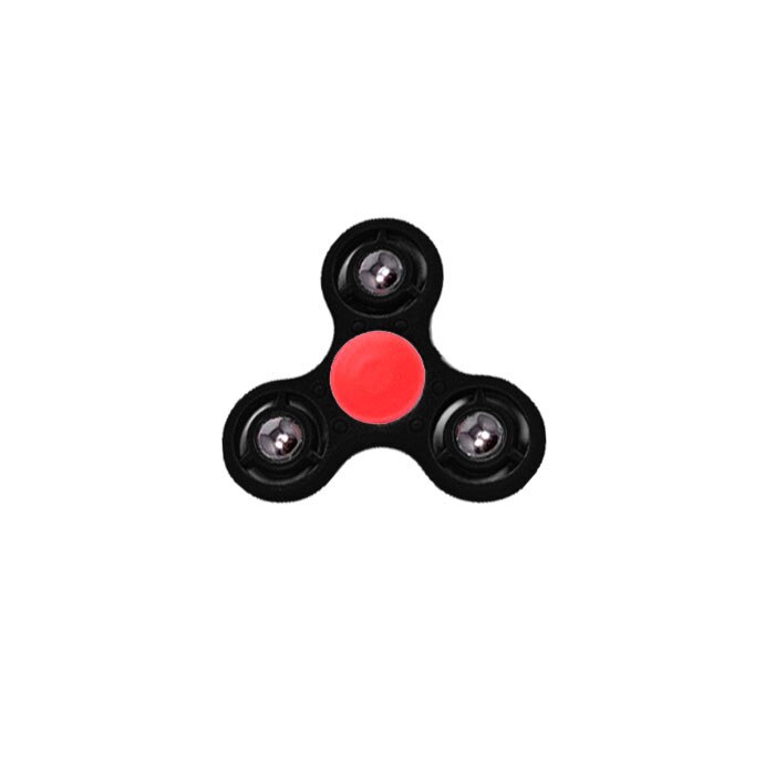 Jucarie anti-stres Fidget spinner Super cu bile din metal - Negru