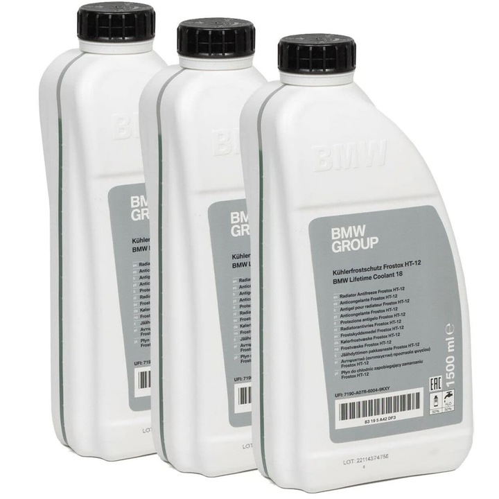 Антифриз BMW HT-12 Lifetime Coolant 18 зелен 4.5л
