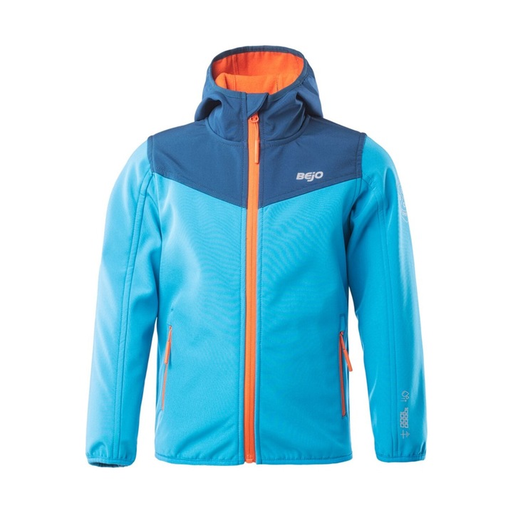 Детско водоустойчиво яке Bejo Zeref, Blue Jewel/Poseidon 116 CM