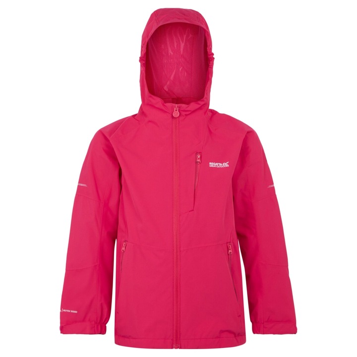 Regatta Calderdale II Kids vízálló dzseki, Pink Potion, Rózsaszín