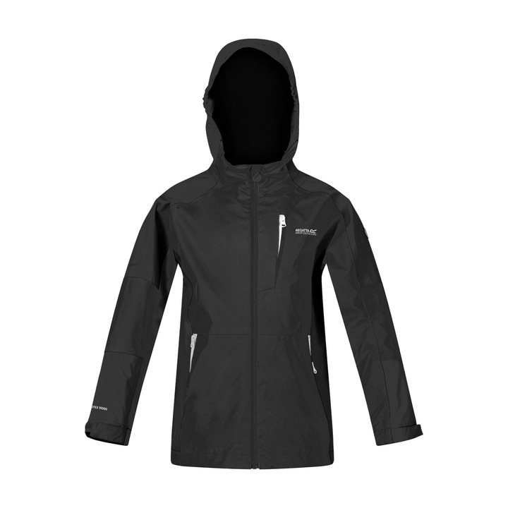 Regatta Calderdale II vízálló kabát gyerekeknek, Negruqsq, Fekete