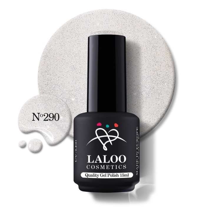 Oja semi-permanenta 290 Champagne Glitter Laloo 15mlv
