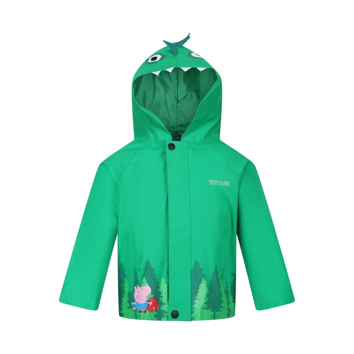 Regatta gyermek vízálló dzseki, Jellybean zöld, Mohazöld