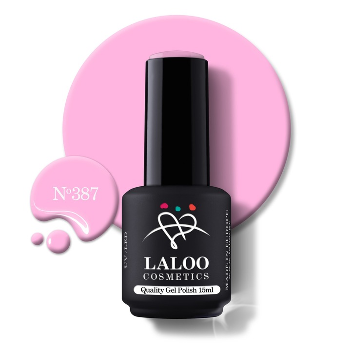 Oja semi-permanenta 387 Pink Laloo 15ml