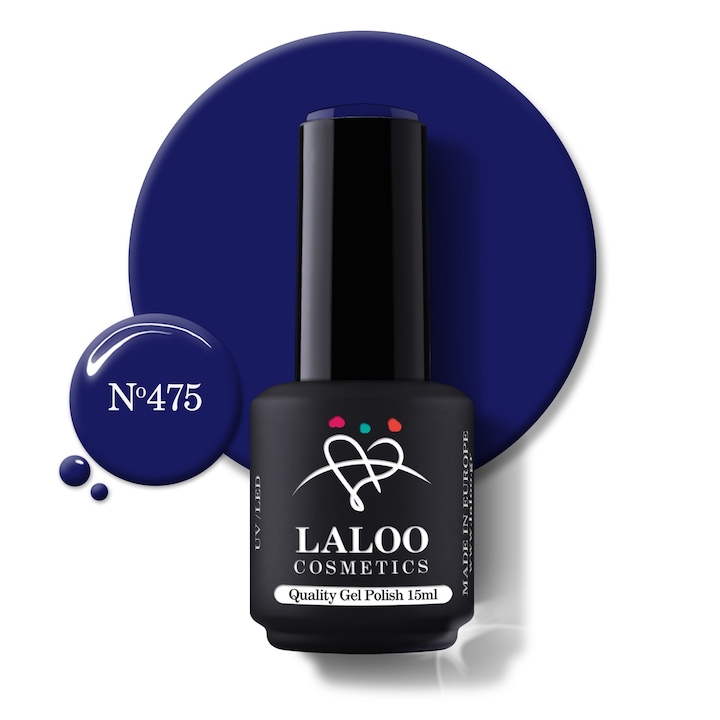 Oja semi-permanenta 475 Blue Laloo 15ml