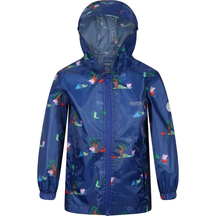 Regatta gyermek vízálló kabát, New Royal, Királykék