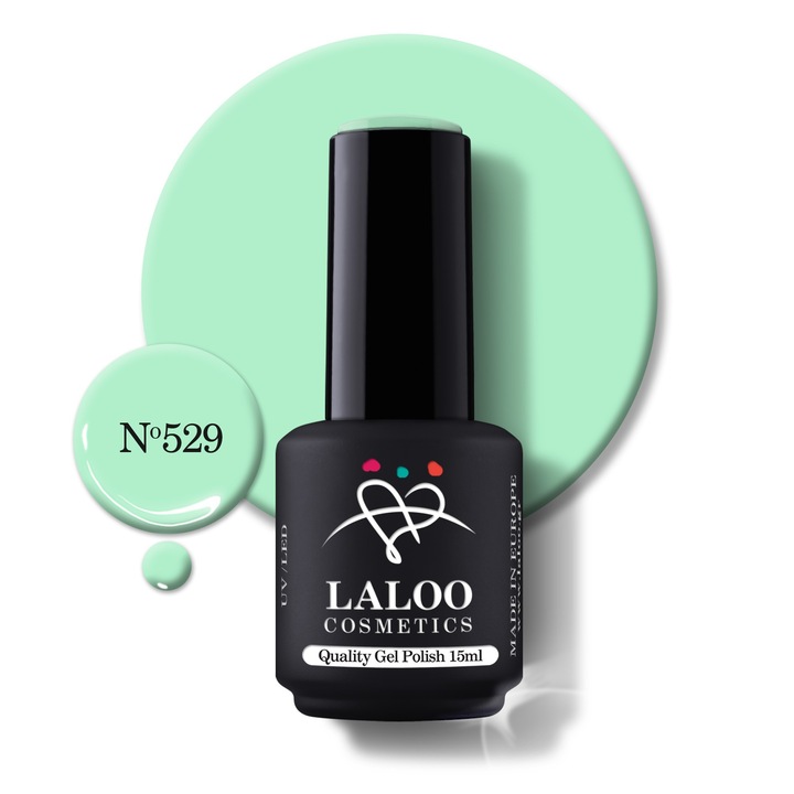 Oja semi-permanenta 529 Palm Mint Laloo 15ml