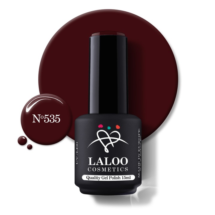 Oja semi-permanenta 535 Wild Currant Laloo 15ml