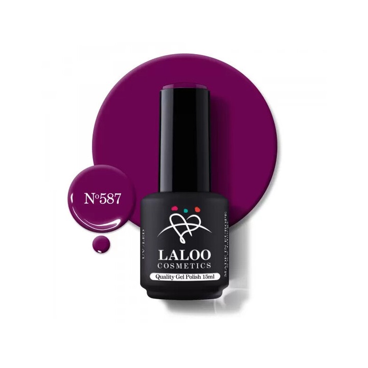 Oja semi-permanenta 587 Enchanted Magenta 15ml