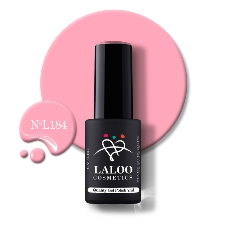 Oja semi-permanenta 184 Party Pink Laloo 7ml