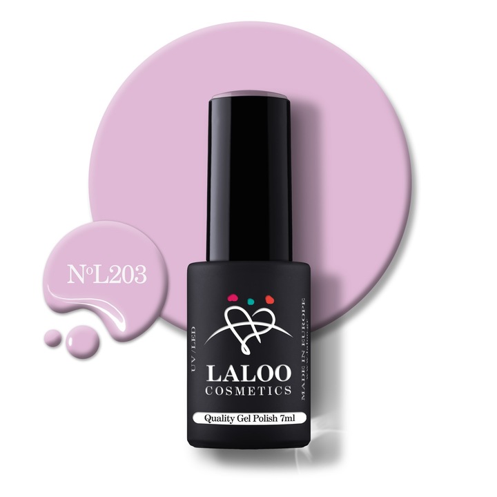 Oja semi-permanenta 203 Lilac Rose Laloo 7ml