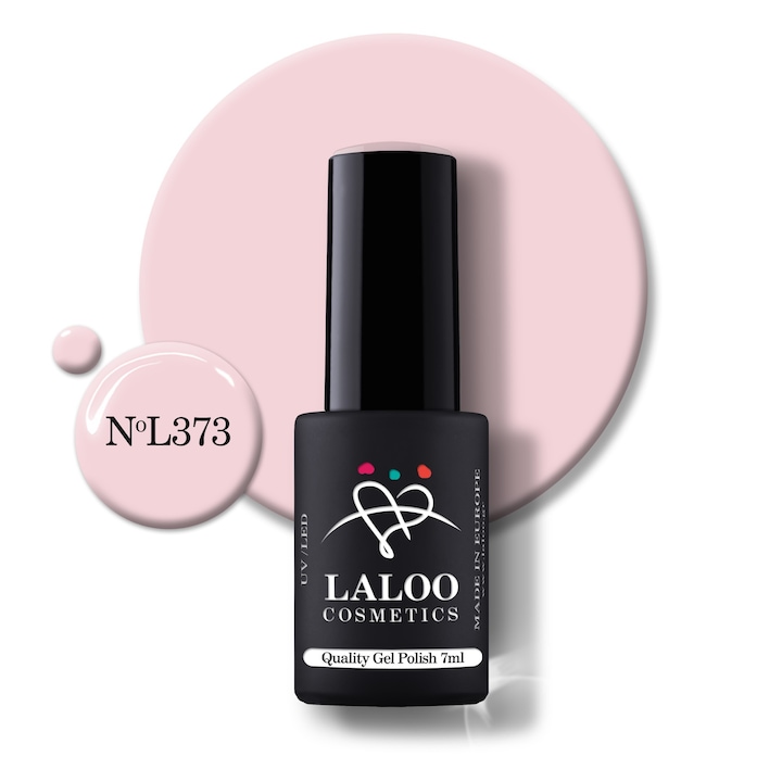 Oja semi-permanenta 373 Light Baby Pink Laloo 7ml