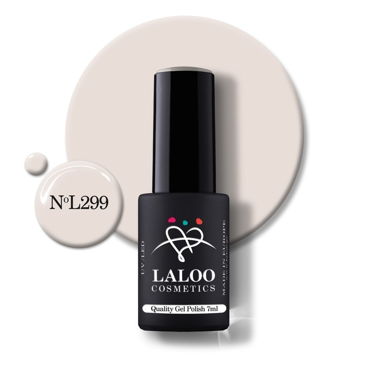 Oja semi-permanenta 299 Cream Laloo 7ml