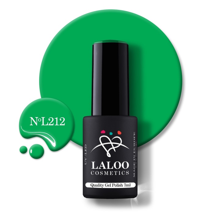 Oja semi-permanenta 212 Green Laloo 7ml