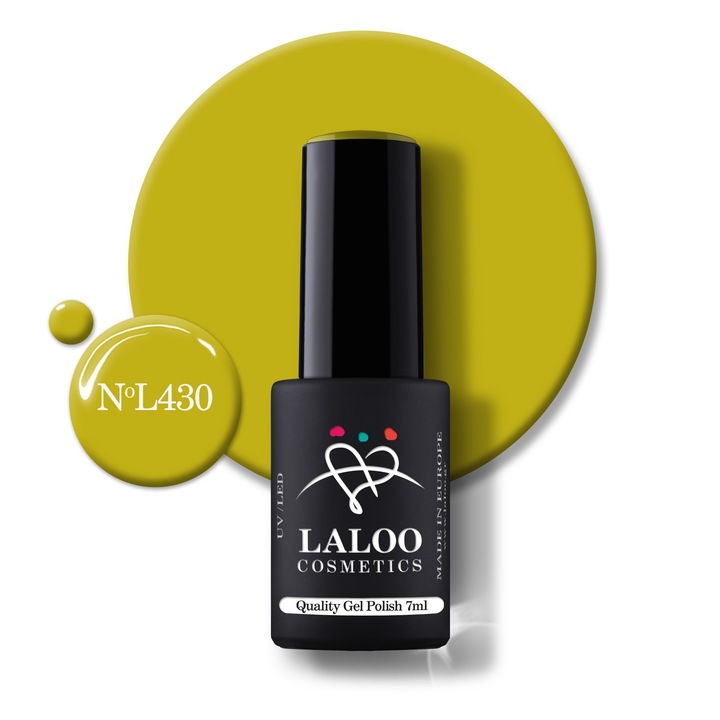 Oja semi-permanenta 430 Dijon Mustard Laloo 7ml