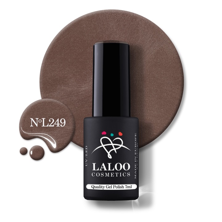 Oja semi-permanenta 249 Metallic Bronze Laloo 7ml