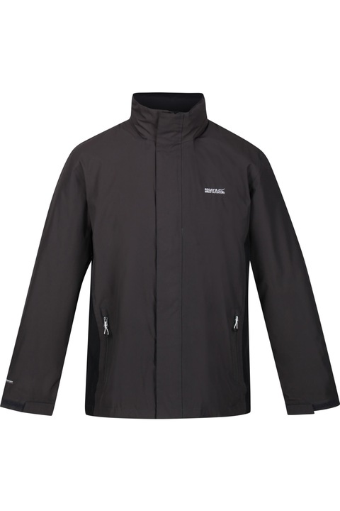 Мъжко водоустойчиво яке Regatta Matt, сиво/черно, Антрацитно сиво