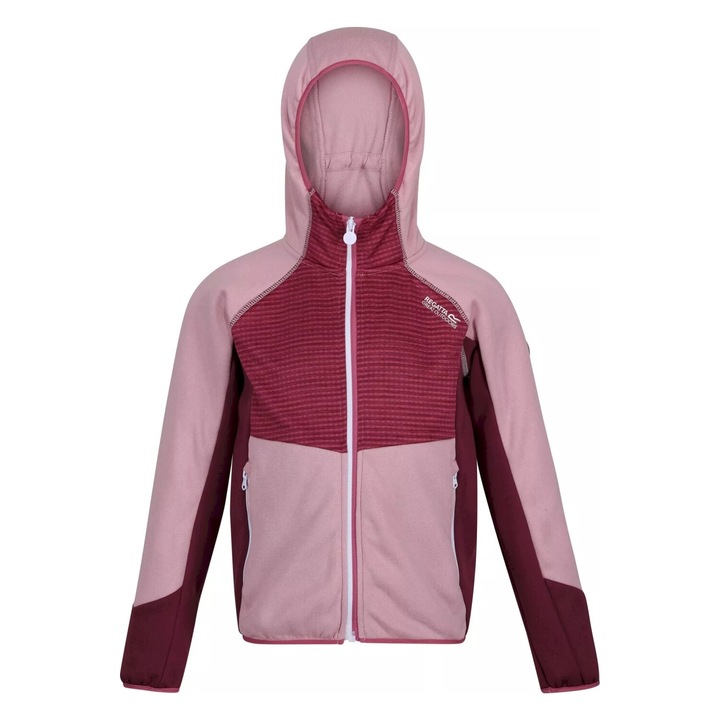 Regatta Prenton Kids polár pulóver dzseki, illatos lila/lila/amarant köd, Halánylila