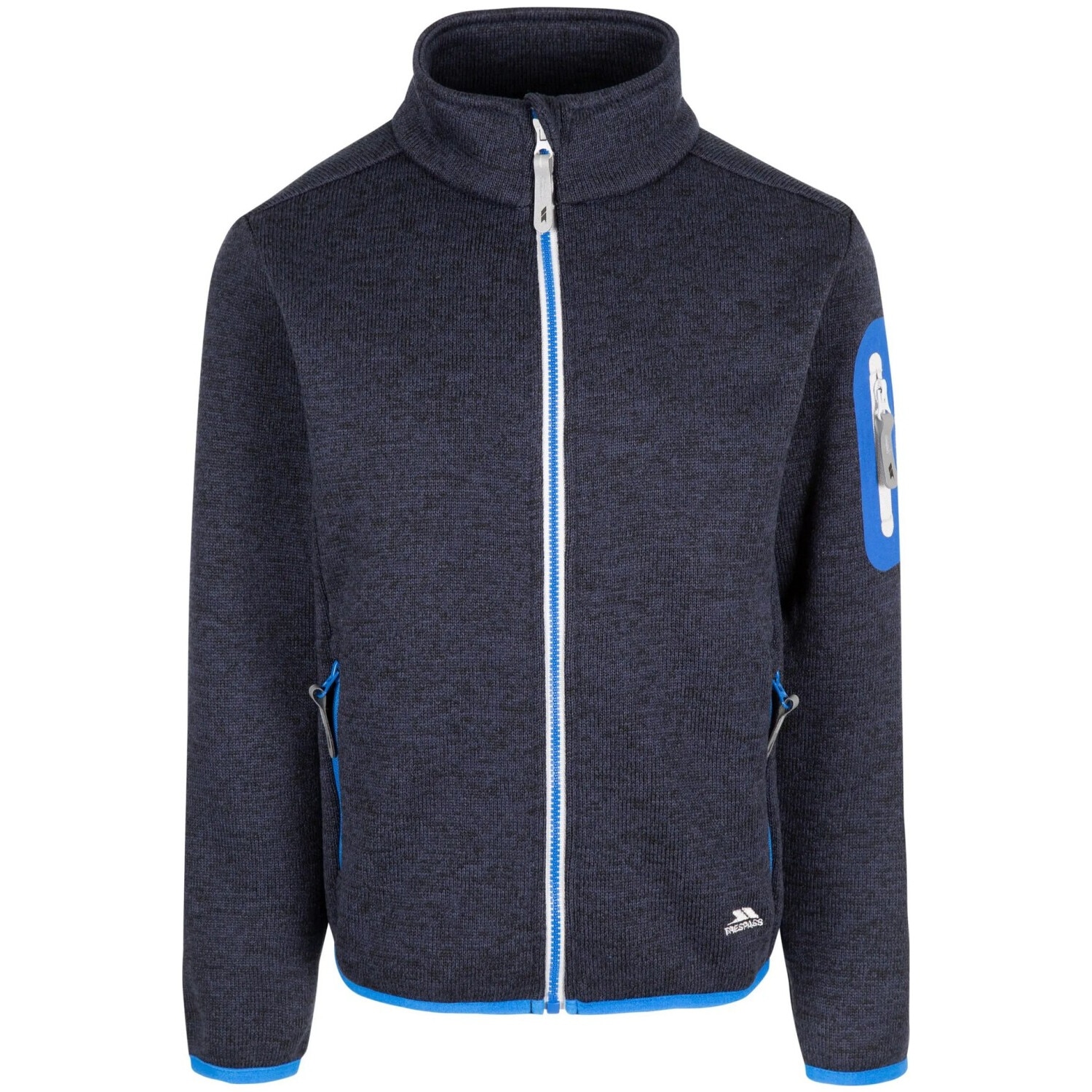 Jacheta Pulover Fleece Trespass Fareham Baieti, Marina 98 CM