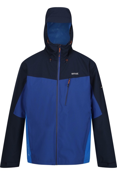 Férfi Regatta Birchdale kapucnis dzseki, New Royal/Navy, Királykék, M