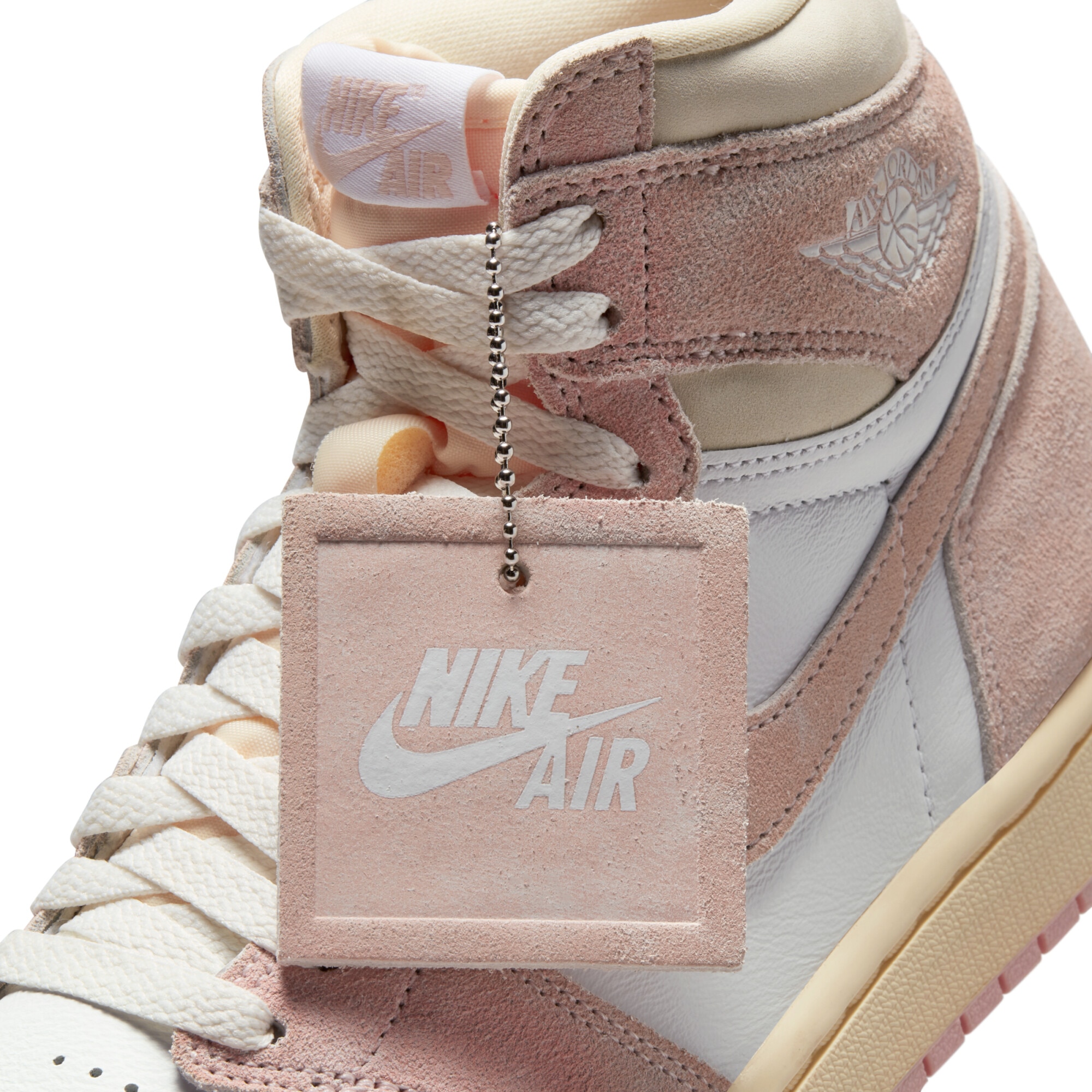 Pantofi sport, Nike, Air Jordan 1 Retro High OG Washed Pink W, Roz