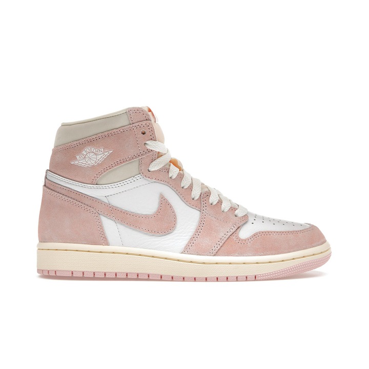 Pantofi sport, Nike, Air Jordan 1 Retro High OG Washed Pink W, Roz, Roz