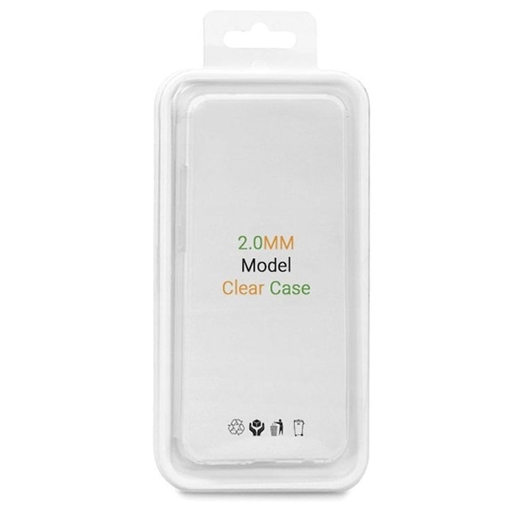 Кейс Clear 2mm за Xiaomi Redmi Note 12S, Silicone Slim, Transparent