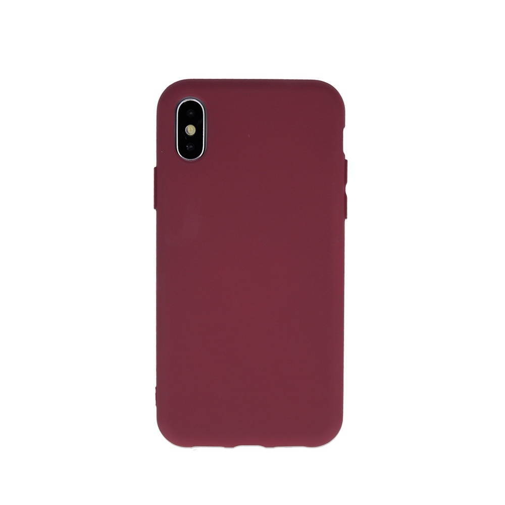 Husa de protectie TFO pentru Motorola Moto E7 Power, Poliuretan termoplastic, Burgundy, 9107