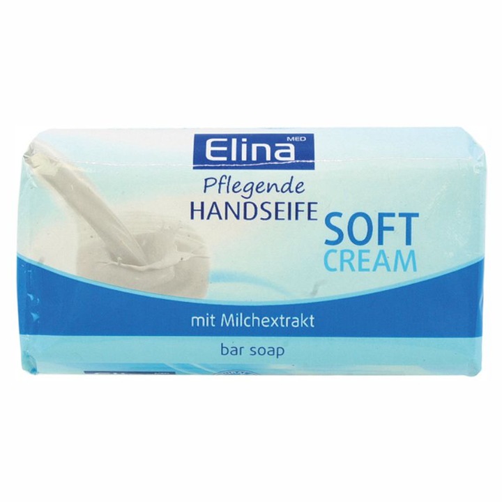Твърд сапун с екстракт от мляко 100 г Елина Мед