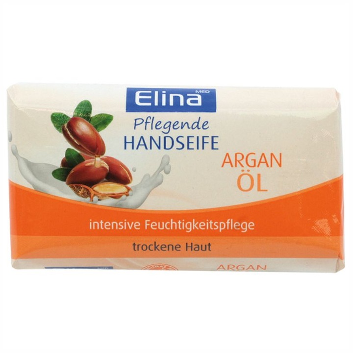Твърд сапун с арганово масло 100 г Елина Мед