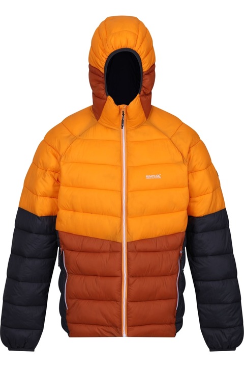 Regatta Harrock II bélelt férfi dzseki, Pepper Orange/Burnt Copper, Narancssárga, 3XL