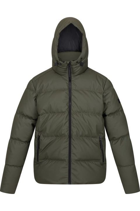 Férfi Regatta Saltern bélelt dzseki, sötét khaki, Khaki
