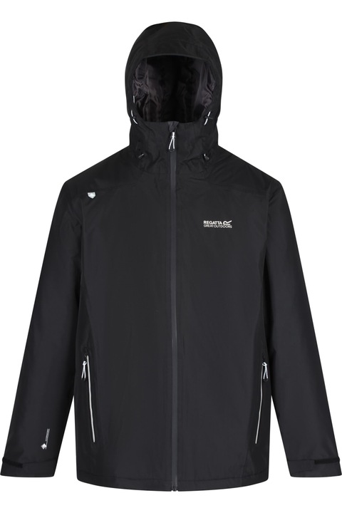 Regatta Thornridge II bélelt férfi dzseki, fekete, Fekete