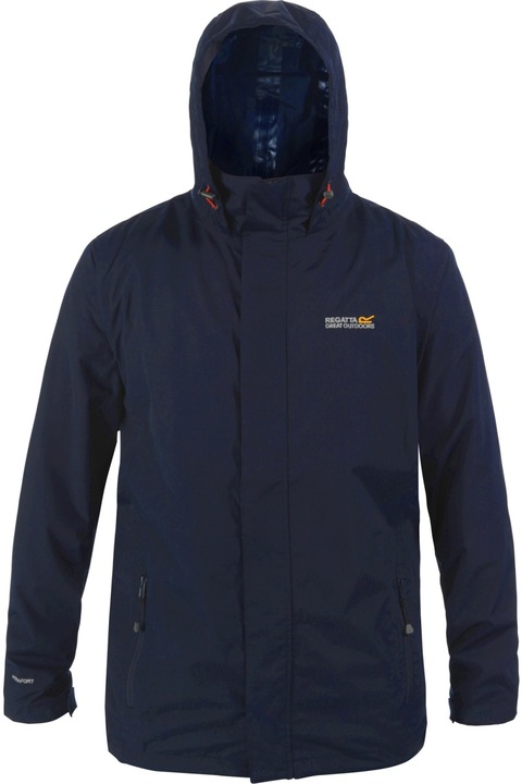 Férfi Regatta Matt vízálló dzseki, sötétkék / sötétkék, Tengerészkék