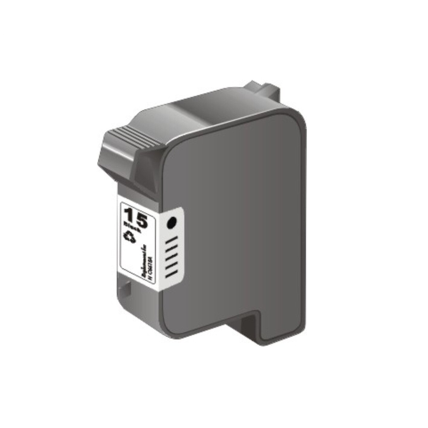 Cartus compatibil pentru HP 15 C6615, Black, 50 ml, Procart