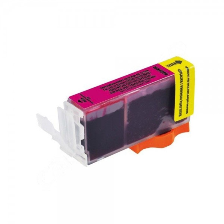 Cartus compatibil pentru Canon CLI-521M, Magenta, 10 ml, Procart