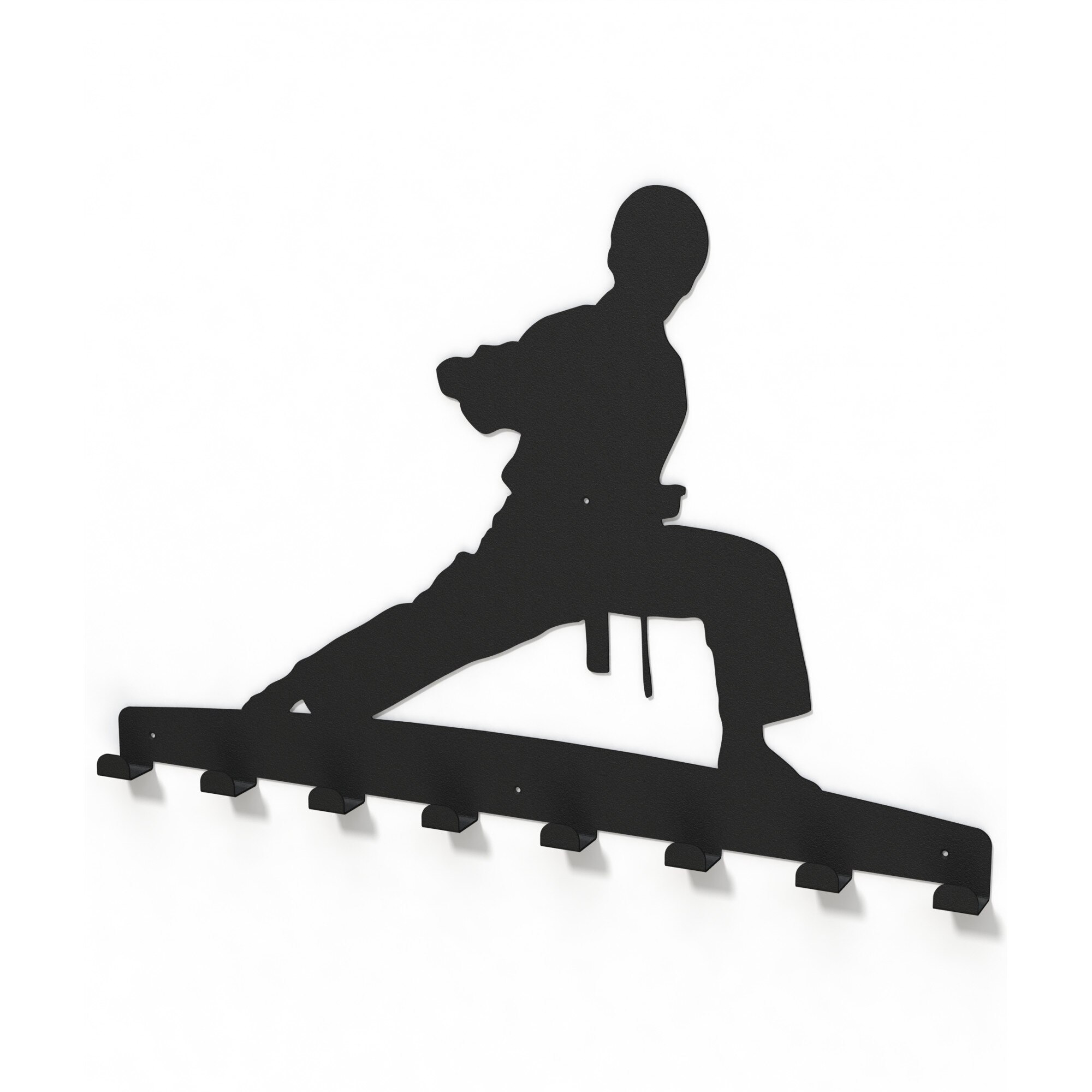 Cuier metalic KARATE -model 4032 Negru