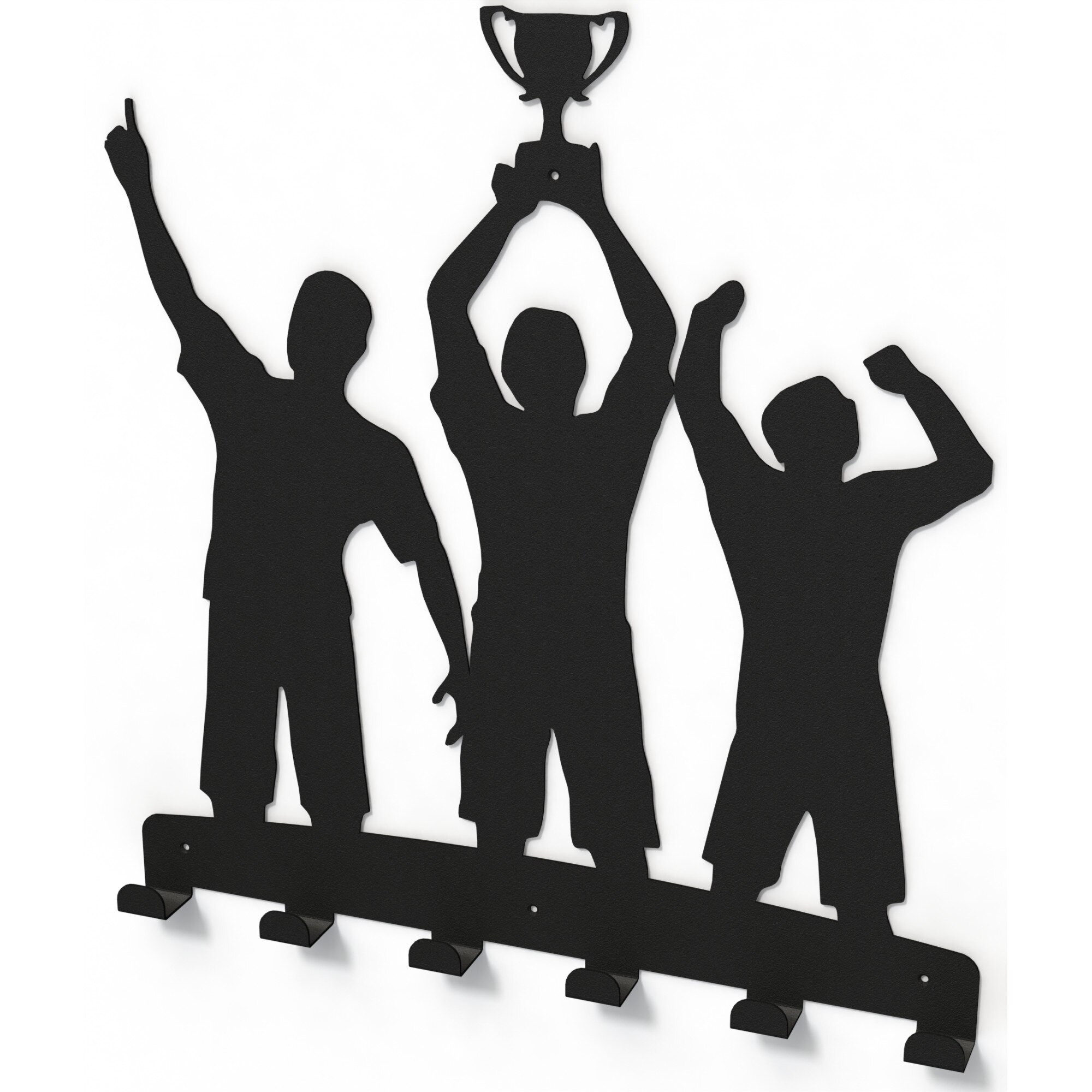 Cuier metalic INVINGATORII - model 4034 Negru