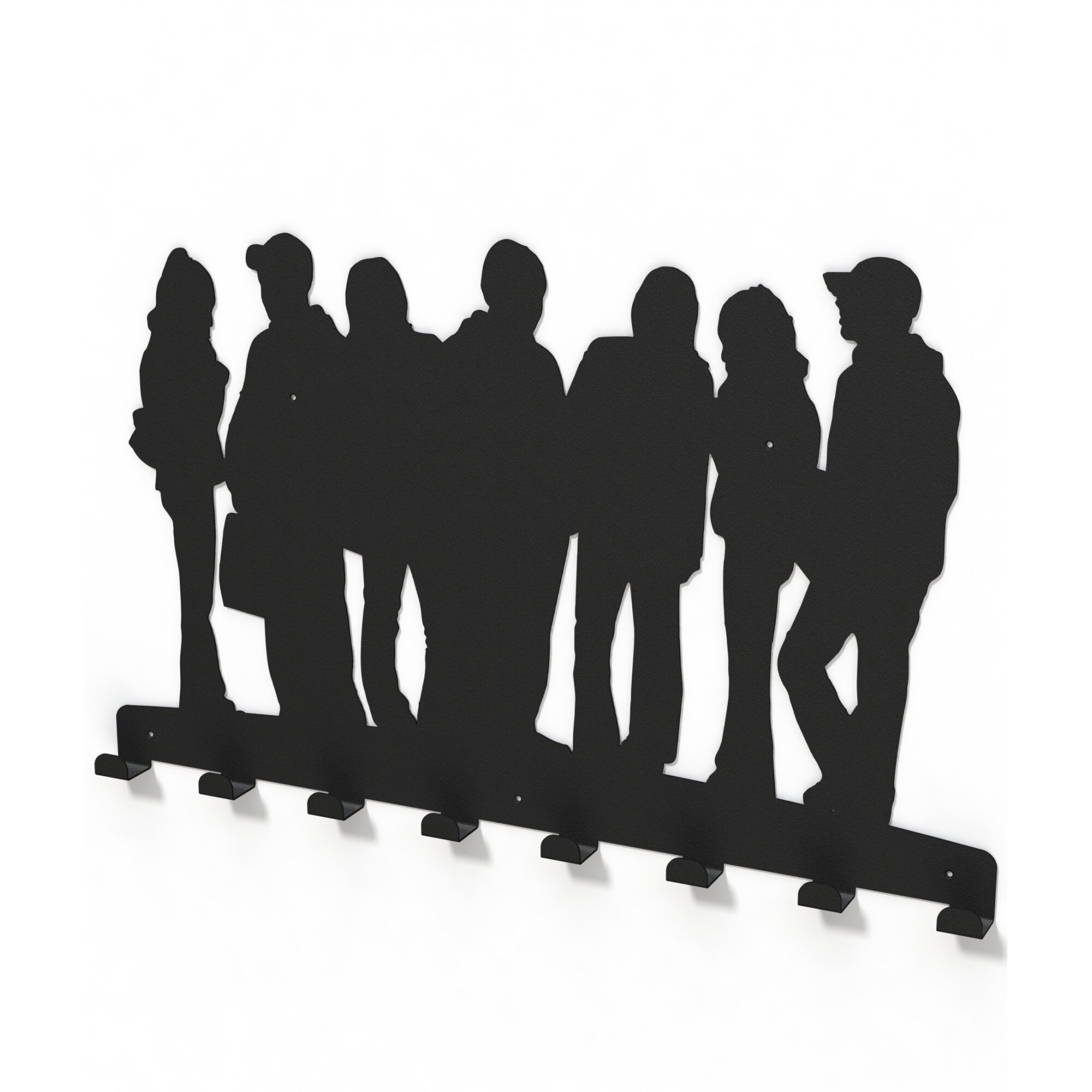 Cuier metalic LICEENI -model 4039 Negru