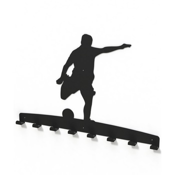 Cuier metalic FOTBALIST -model 4036 Negru Cuier metalic FOTBALIST -model 4036 Negru