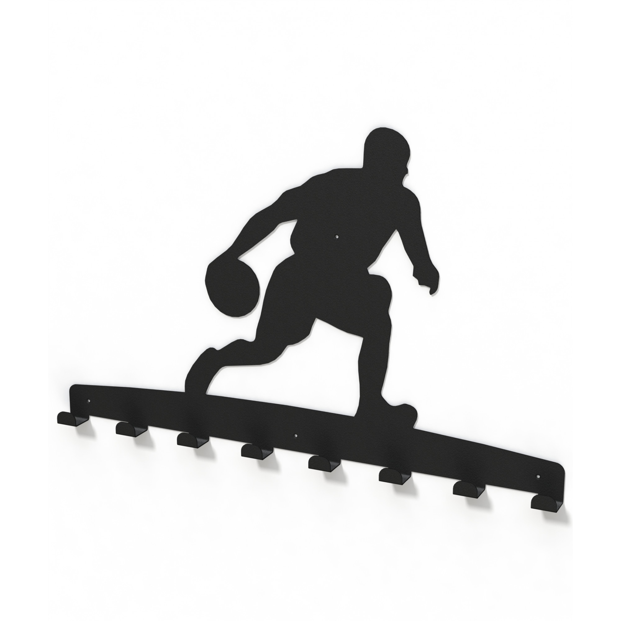 Cuier metalic BASCHETBALIST-model 4037 Negru